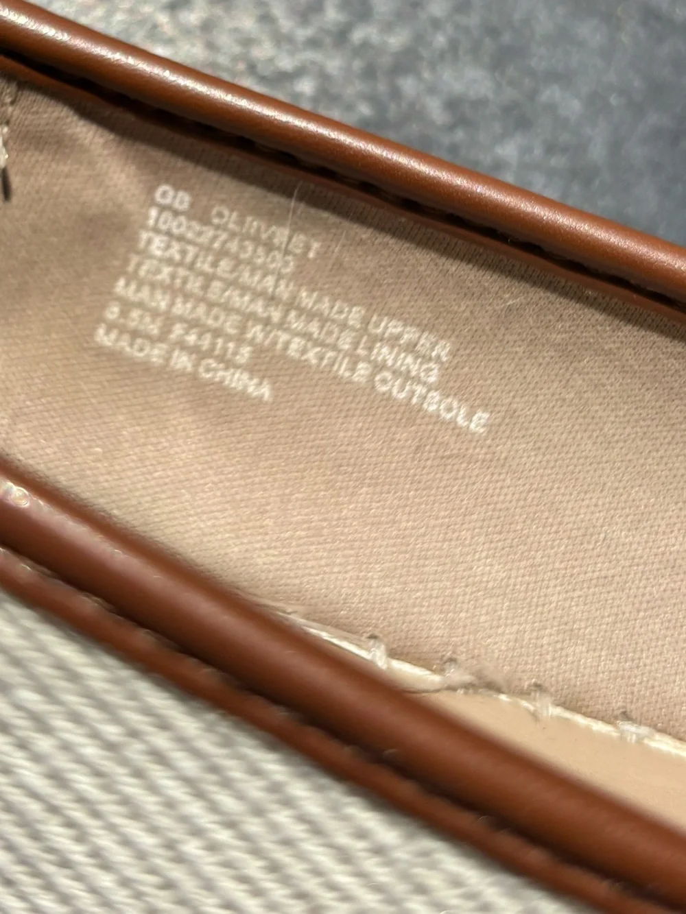 Giani Bernini Women's Cream Espadrilles with Brown Trim